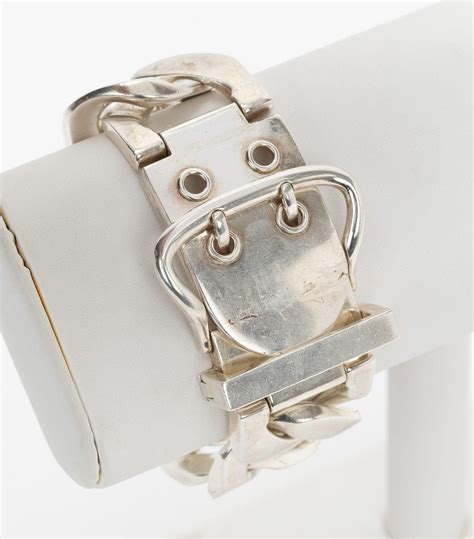 hermes chain bracelet|More.